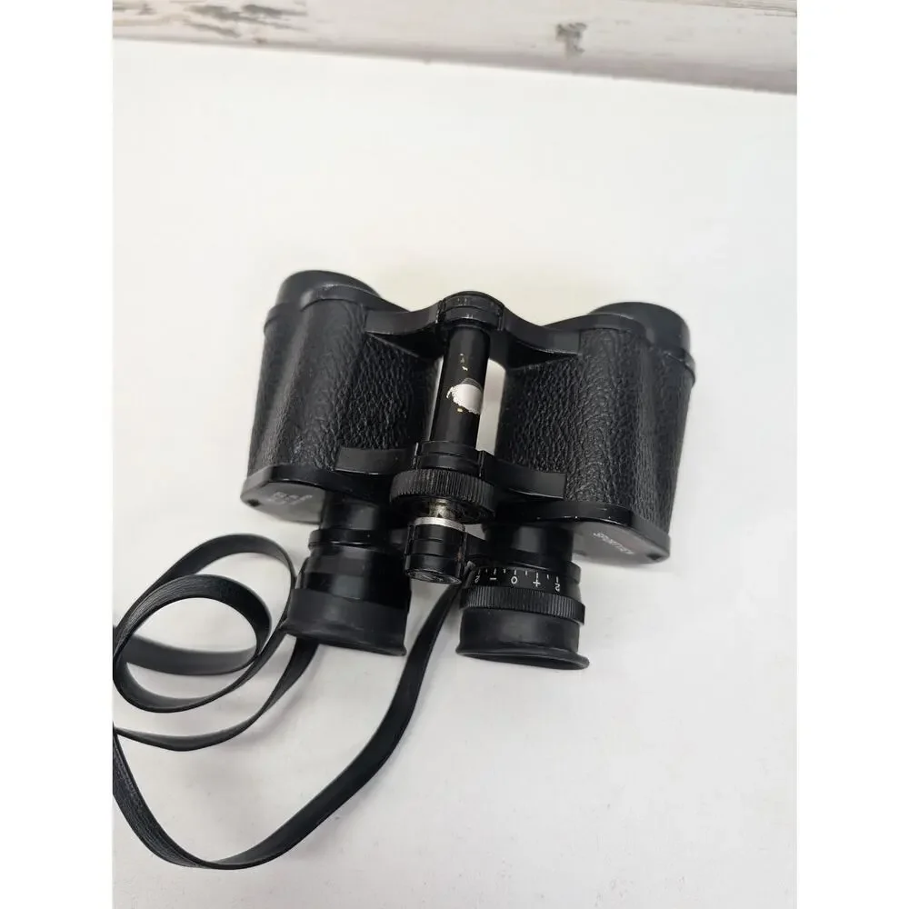 Vintage Bushnell Sportview 8x30 Binoculars Fully Coated Optics Strap